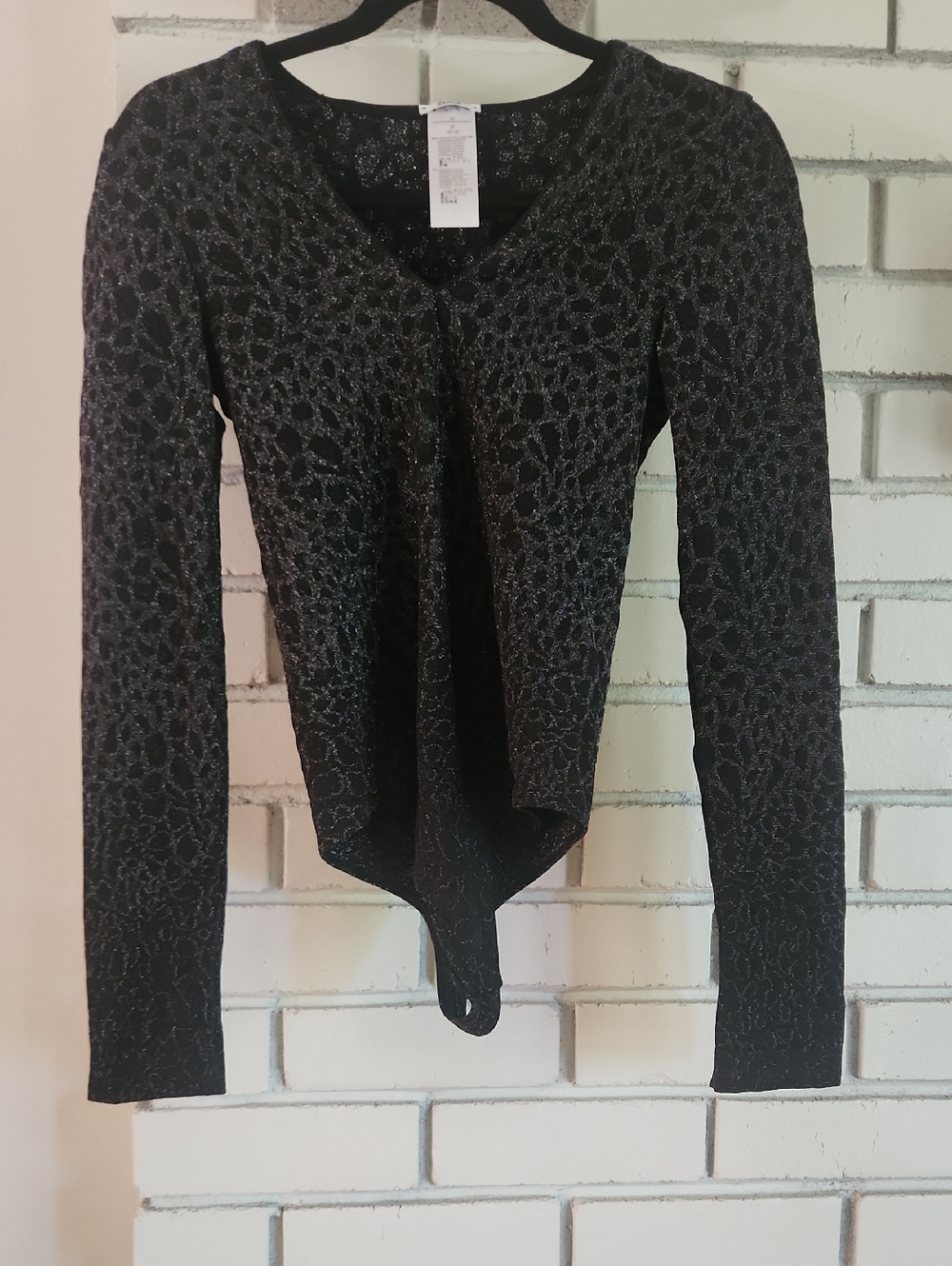 Wolford Metallic Thong Bodysuit